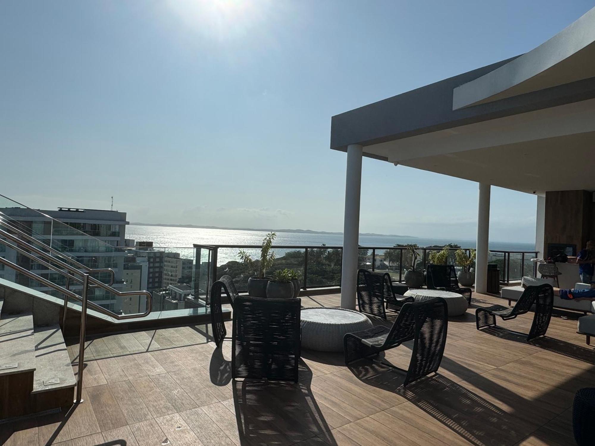 Apartamento Apto N906 Vista Mar Farol Da Barra Salvador